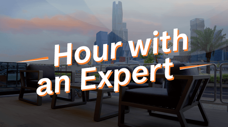 HOUR WITH AN EXPERT